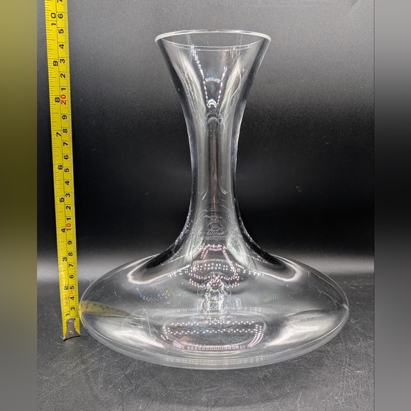Riedel Magnum Ultra Wine Decanter 10" Inch Tall, Hand Blown Script Logo - Picture 8 of 14